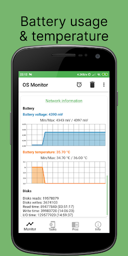 OS Monitor: диспетчер задач