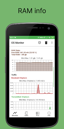 OS Monitor: диспетчер задач